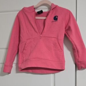 Carhartt Kids Pink Pullover Hoodie